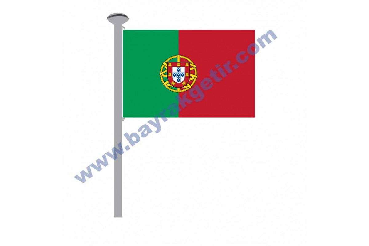 PORTEKİZ GÖNDER BAYRAK 50x75 ( EBAT SEÇİNİZ )